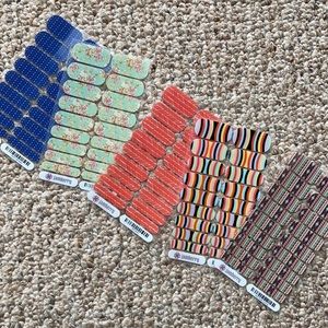 5 Complete Jamberry Nail sets